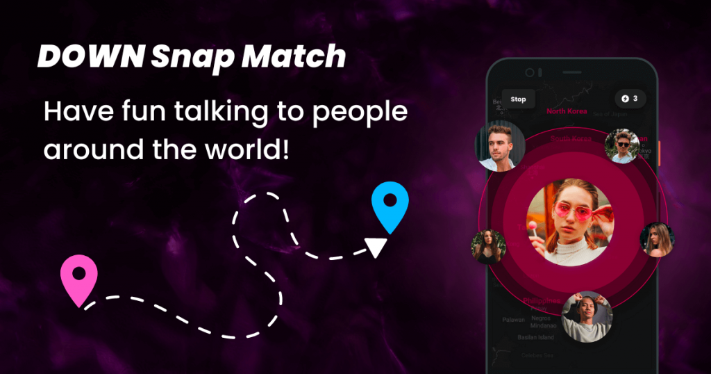 DOWN App Feature Snap Match