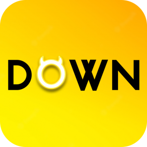 DOWN Dating App - App Store Icon Logo