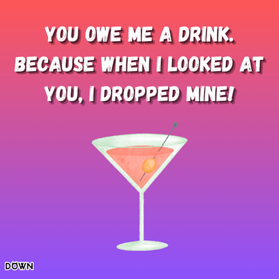 Funny and Cute pickup lines - DOWN app
