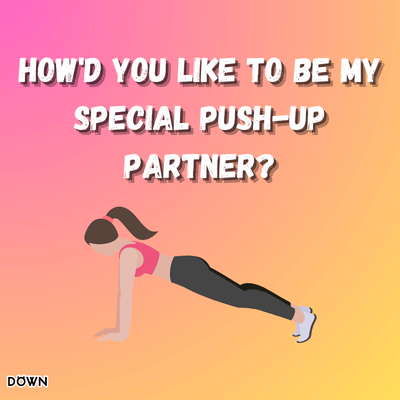 Gym Pickup Lines - DOWN App